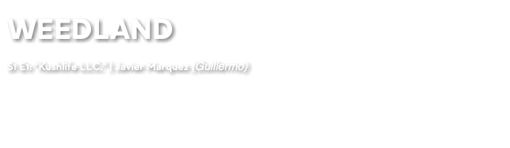WEEDLAND S1 E1: "Kushlife LLC." | Javier Marquez (Guillermo) 